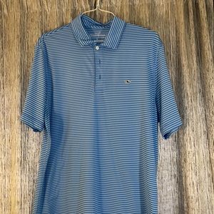 Vineyard vine striped polo - like new